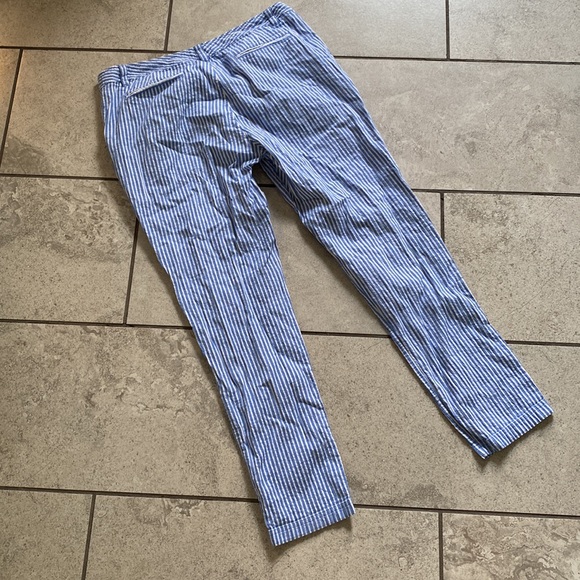 Vineyard Vines Blue White Stripe Pants - Picture 5 of 6